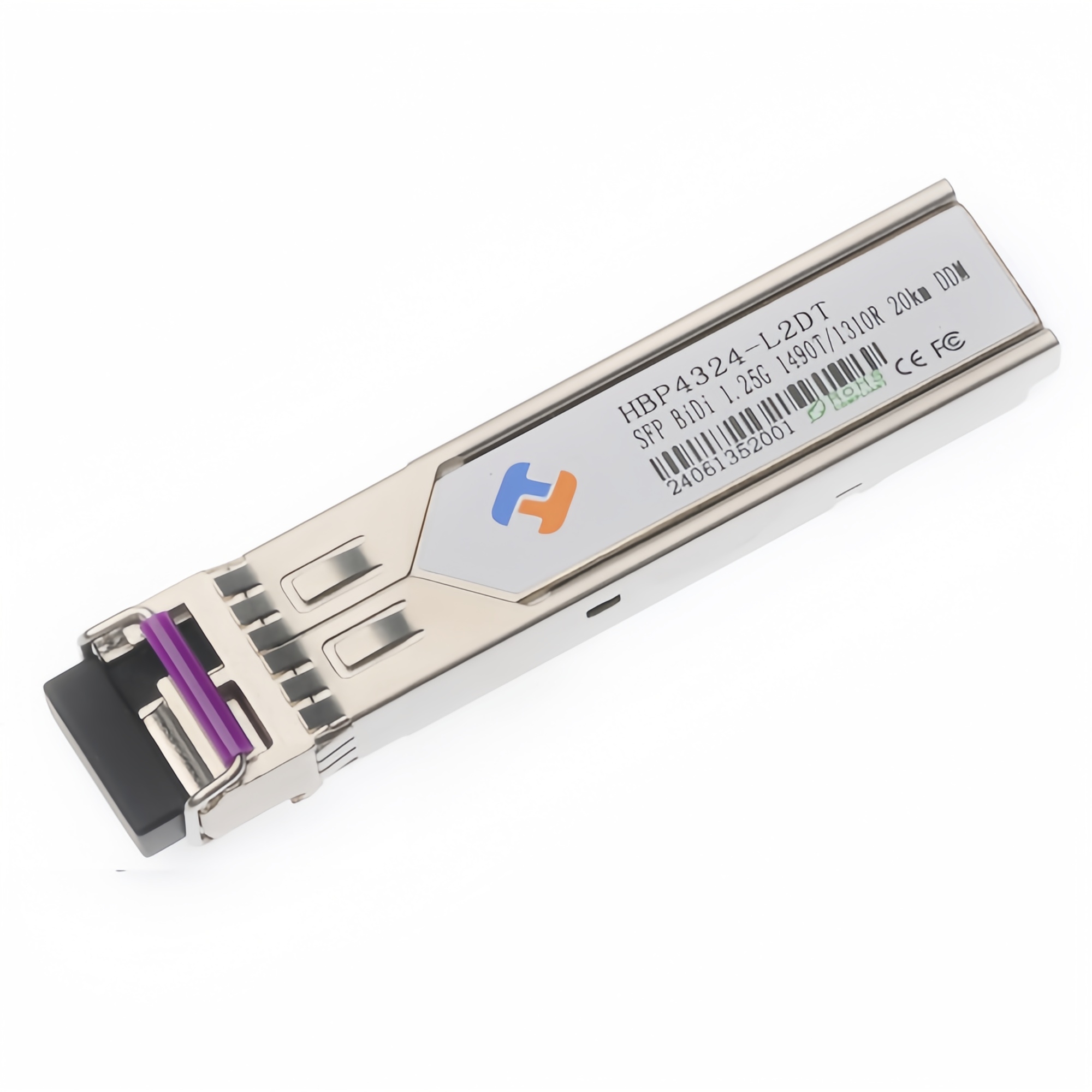 SFP 1.25G 單纖 1490nm TX / 1310nm RX 20km