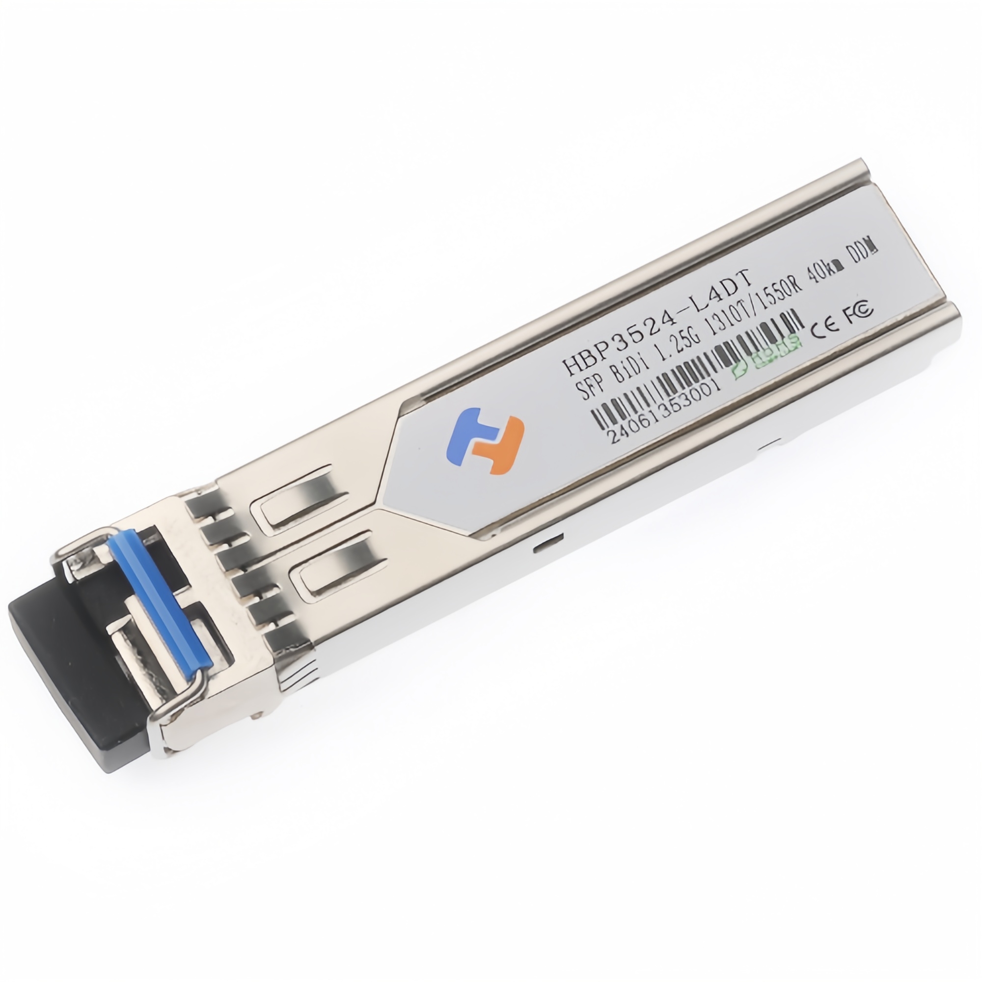 SFP 1.25G 單纖 1310nm TX / 1550nm RX 40km